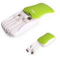 4-in-1 Built In Cable Power Bank-5200mAh